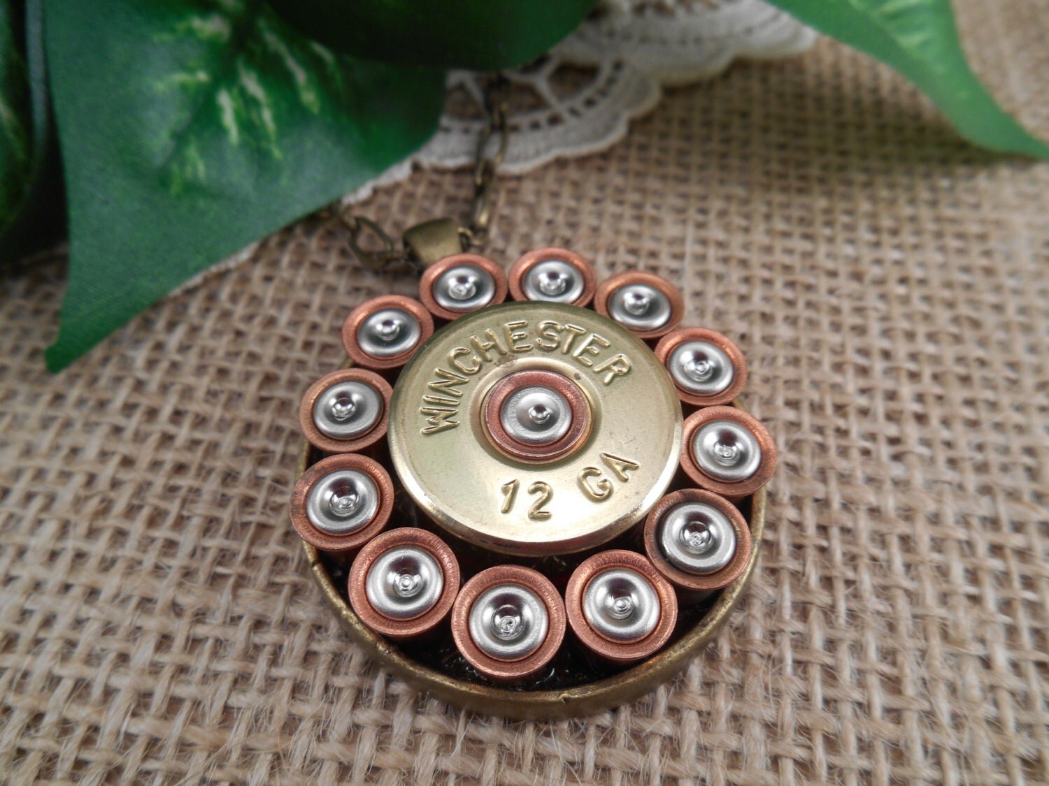 Shotgun Shell Jewelry 12 Gauge Winchester Round Primer