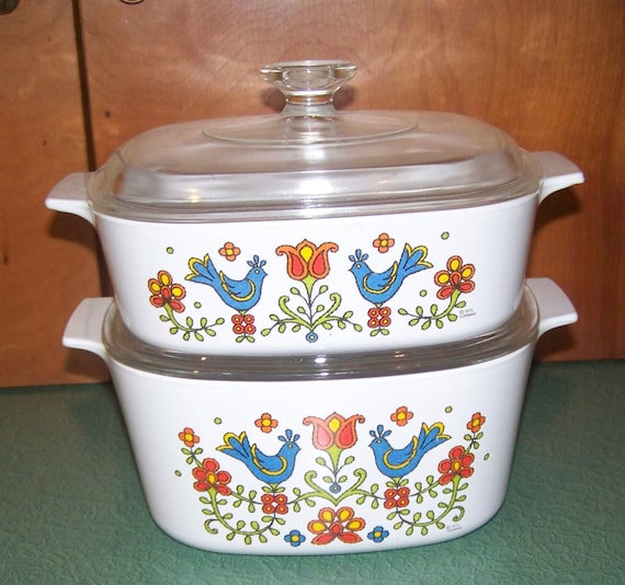 Vintage Corning Ware Country Festival A2B And By Secretgardenfarms