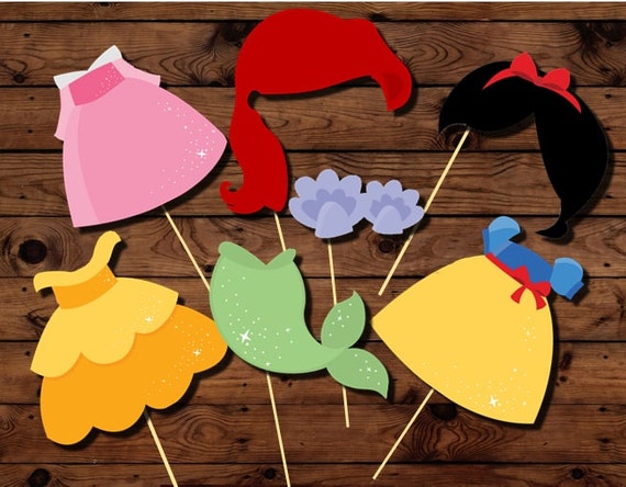 Princess Photo Booth Prop printable by MyHeartnSoulBoutique