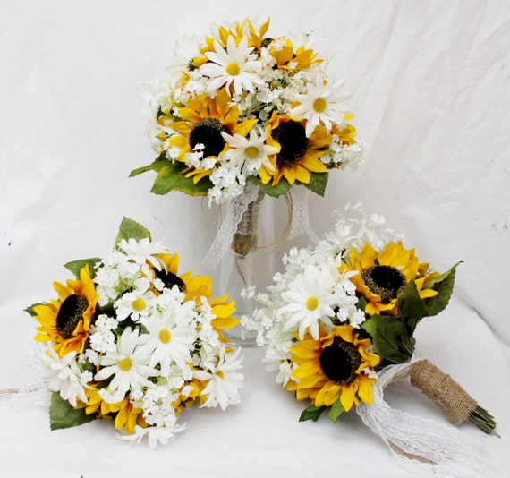 bouquet mariage tournesol