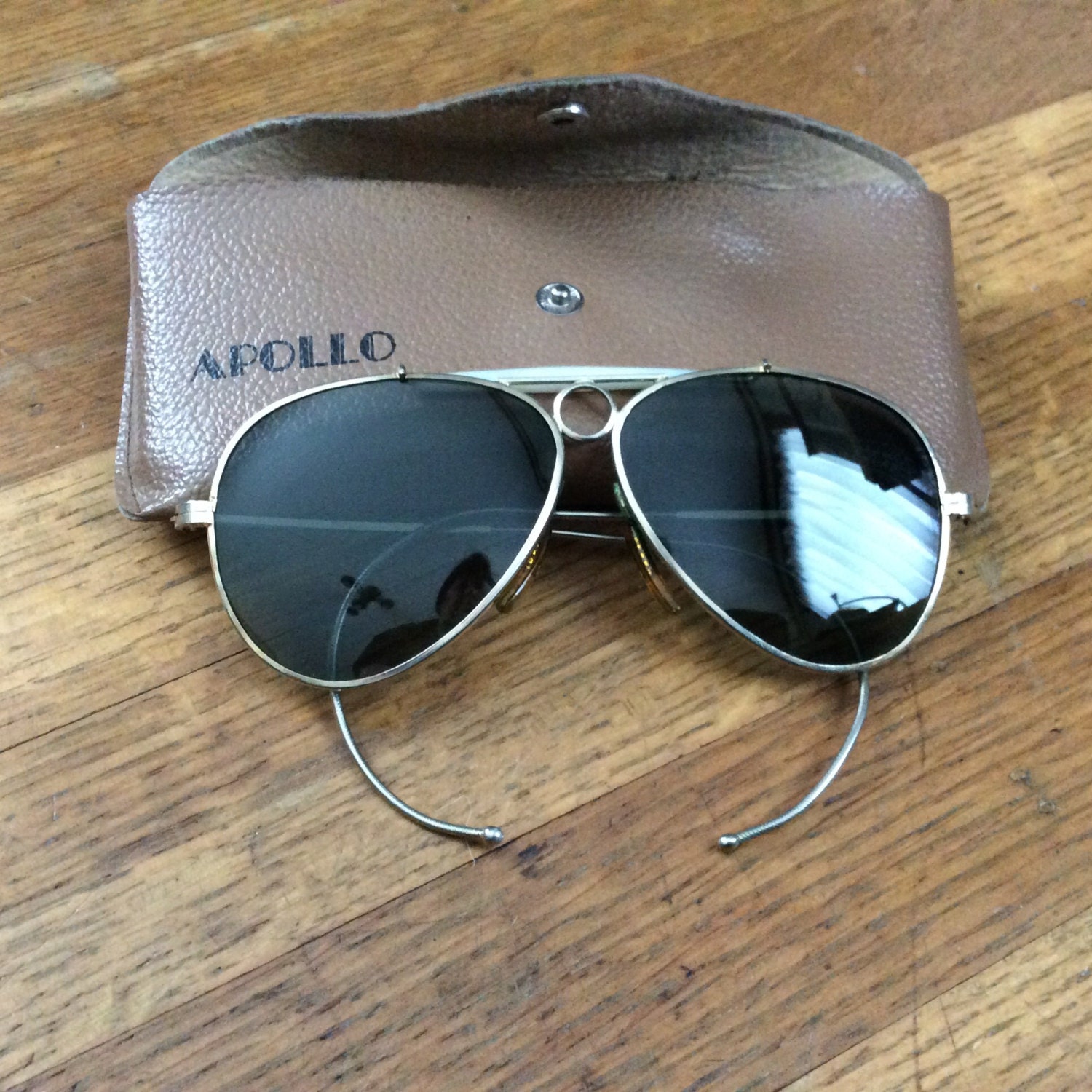 Wrap Around Aviator Sunglasses / Wrap Around by thesoupison