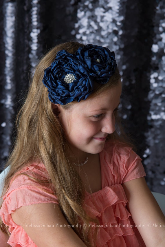 sunflower newborn headband