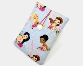 Handcrafted Tablet Case from Angle, Princess, Fairy Fabric /  Case for iPad Mini,  Kindle Fire HD 7, Google Nexus 7 , Samsung Galaxy Tab 7