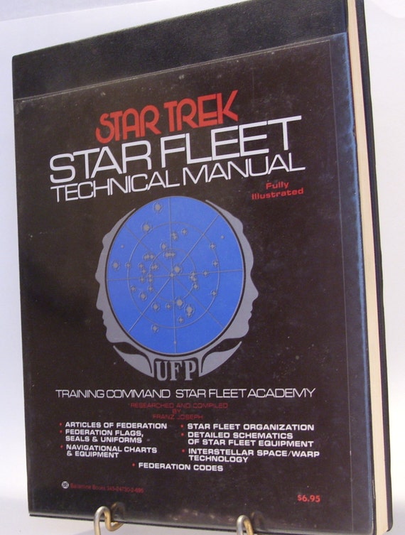 Star Trek Star Fleet Technical Manual Fully by HometownVintage