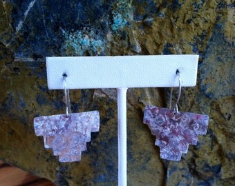 Aztec Sterling Earrings