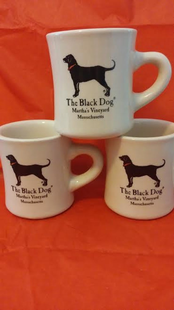 The Black Dog Mug Martha's Vineyard Restaurant Black Lab