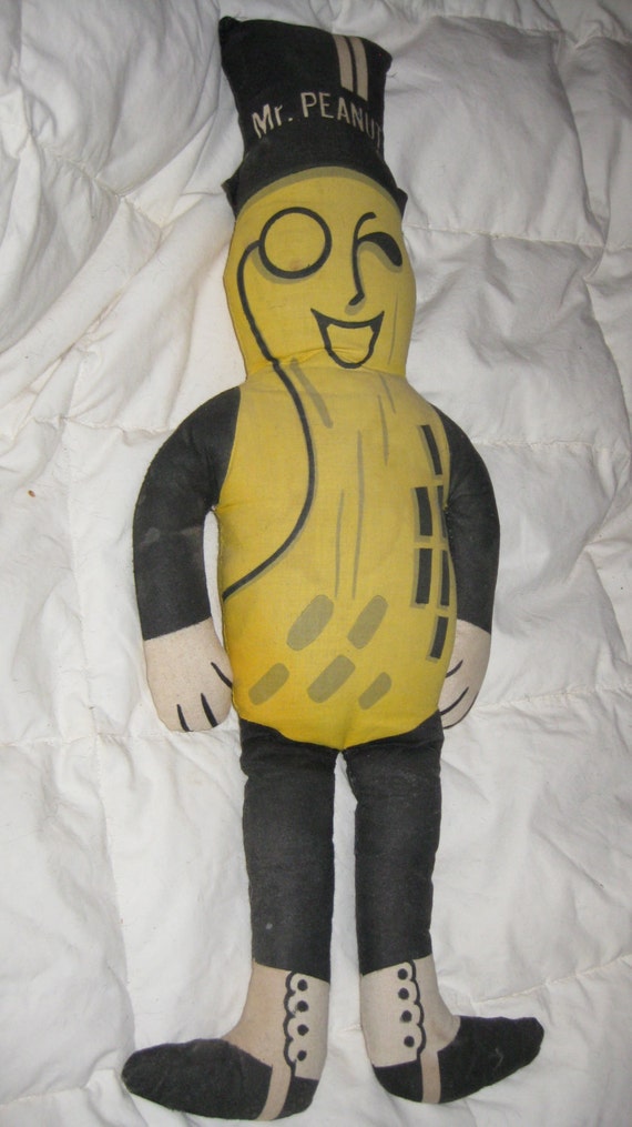 vintage mr peanut doll