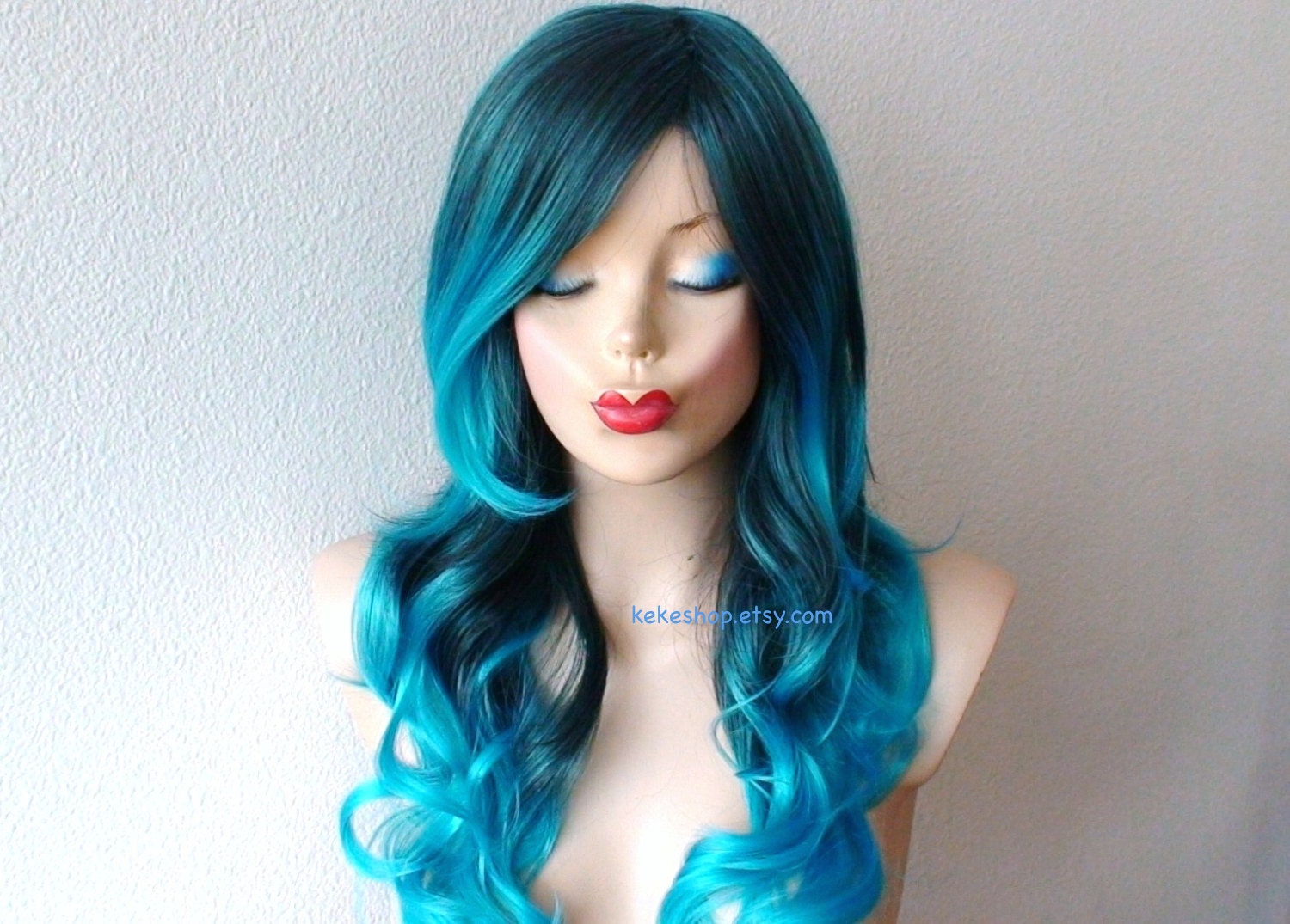 Turquoise Ombre Hair