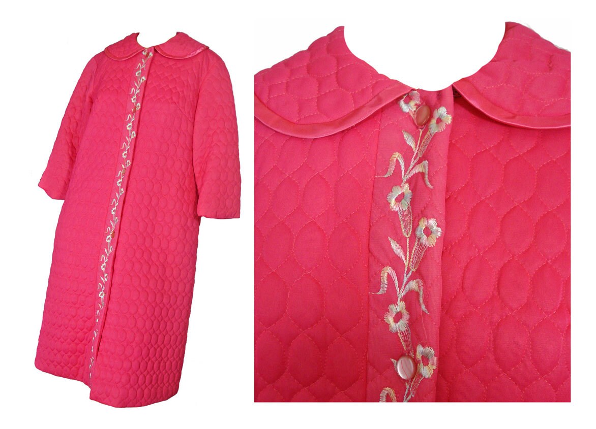 nylon housecoat