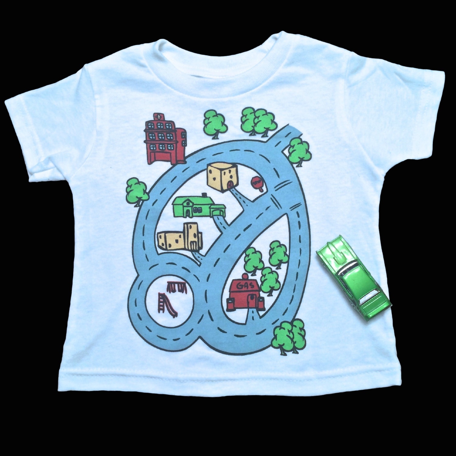 Toddler Car Shirt Road Map Race Track Tshirt For By toddler car shirt road map race track tshirt for by