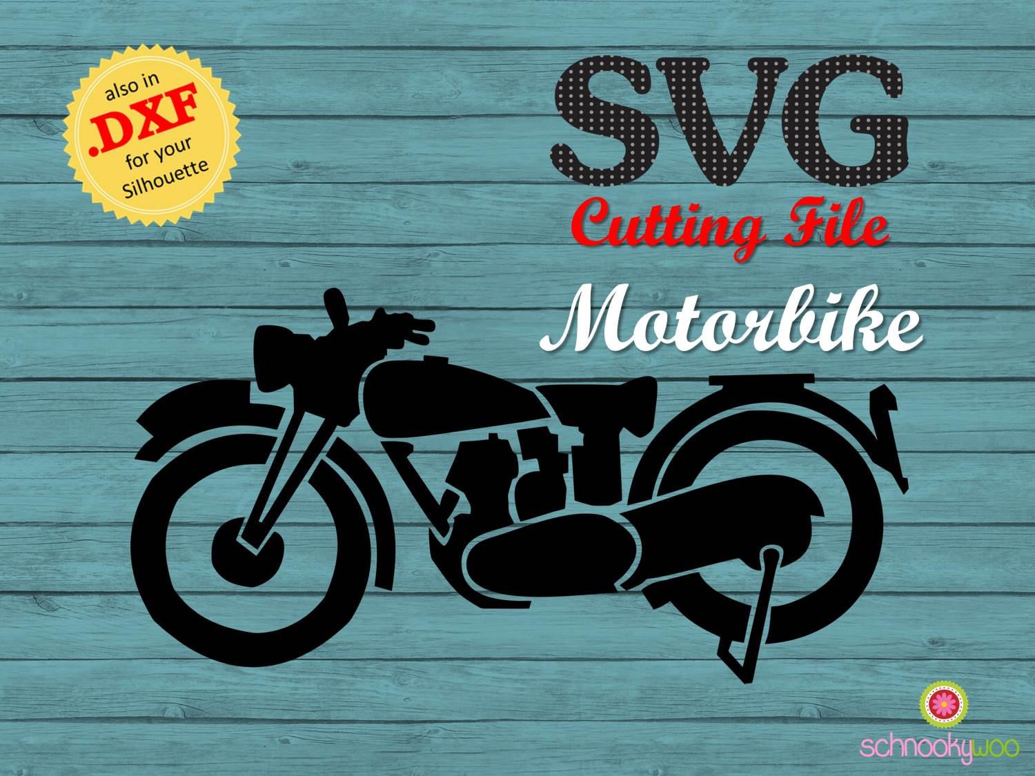 Download Motorcycle SVG Vintage Motorcycle Classic Motorcycle