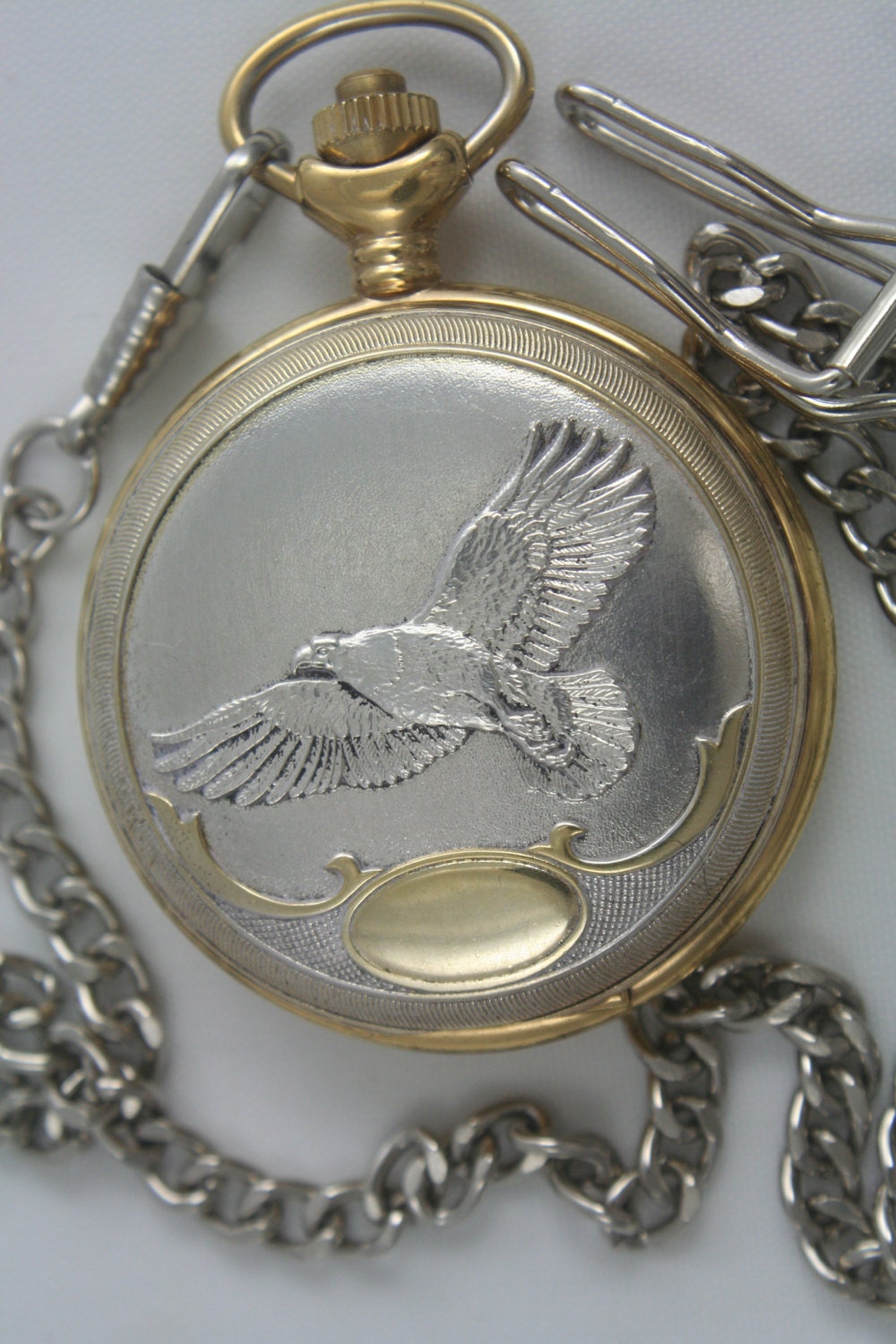 Swiss Made Majesti Pocket Watch Flying Raptor Free