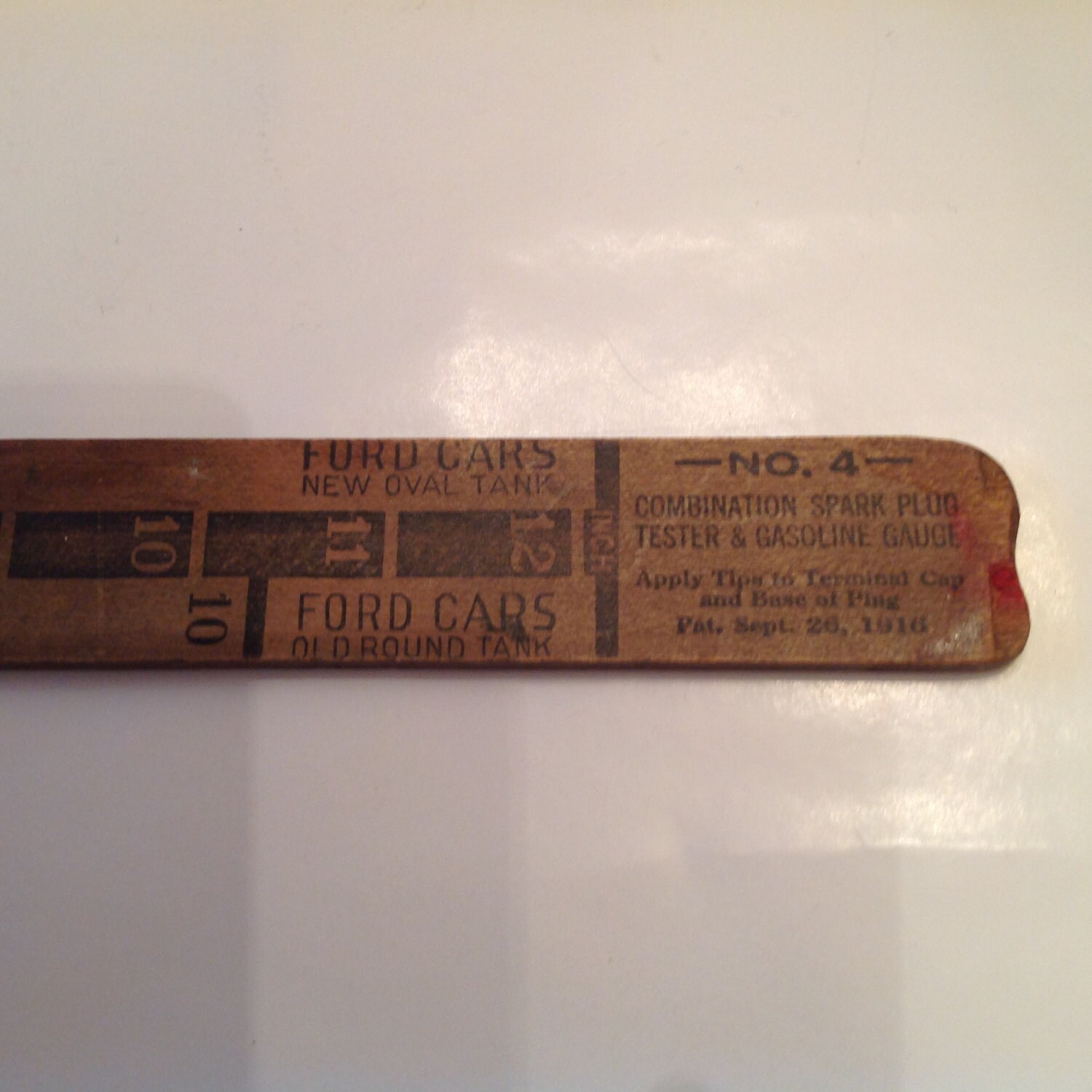 Antique Ford Car Spark Plug Tester and Gasoline Gauge