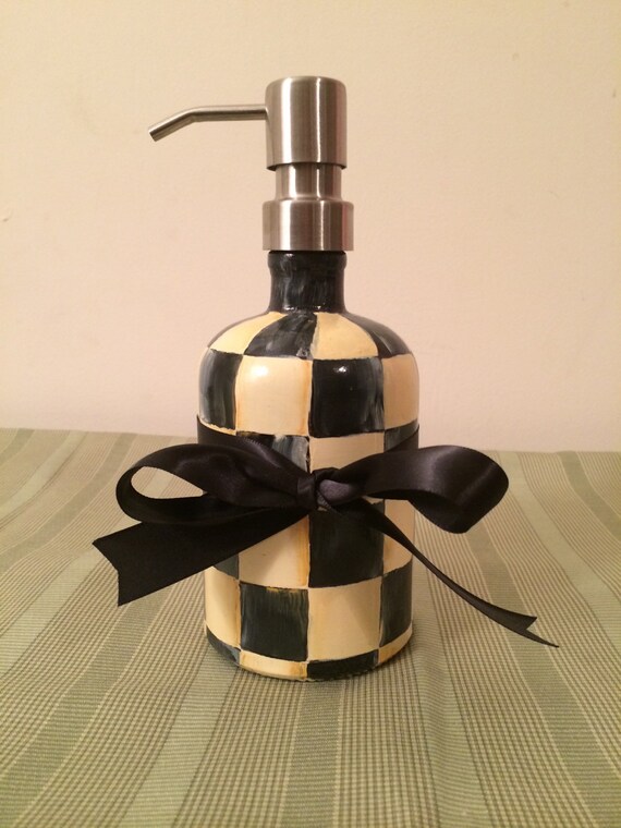 Soap dispenser hand soap dispenser glass soap by TheSpecialtyStore