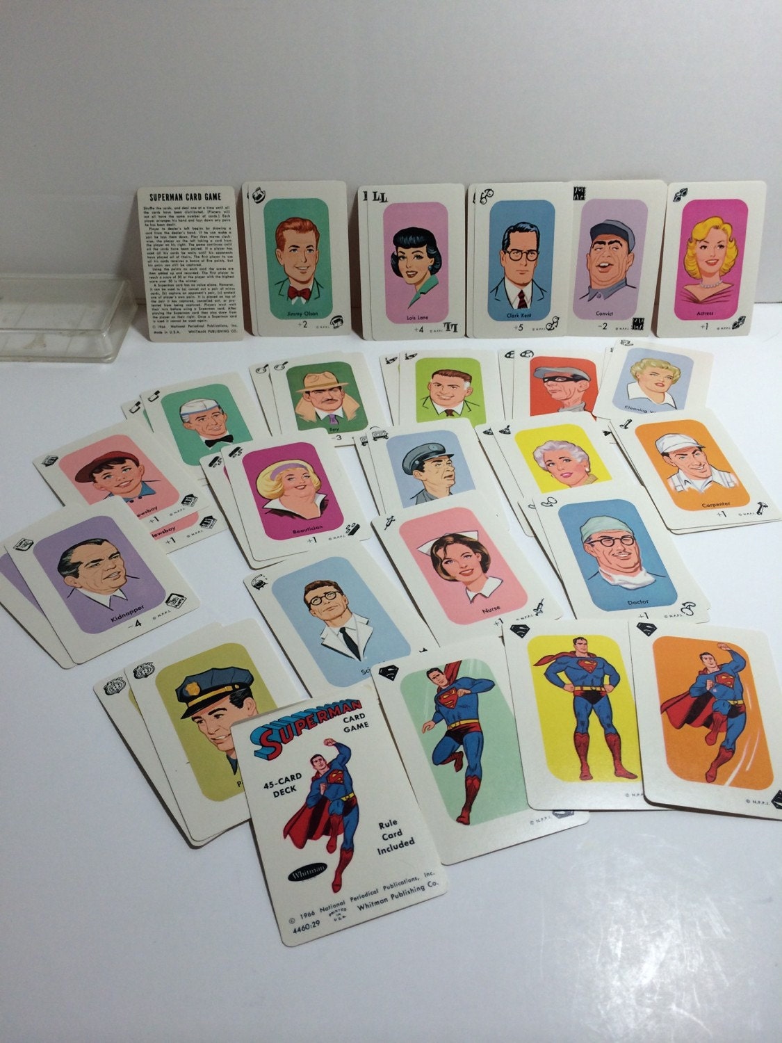 superman card set