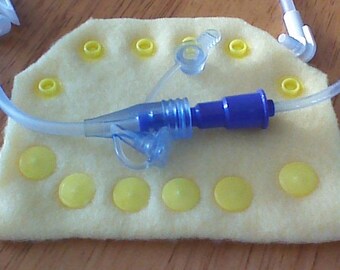 Feeding Tube Med Port Cover