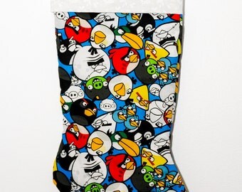 Angry Birds Christmas stocking