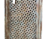 Classic Window Frame // India Antique Window // Screen Panel // Window Jharokha