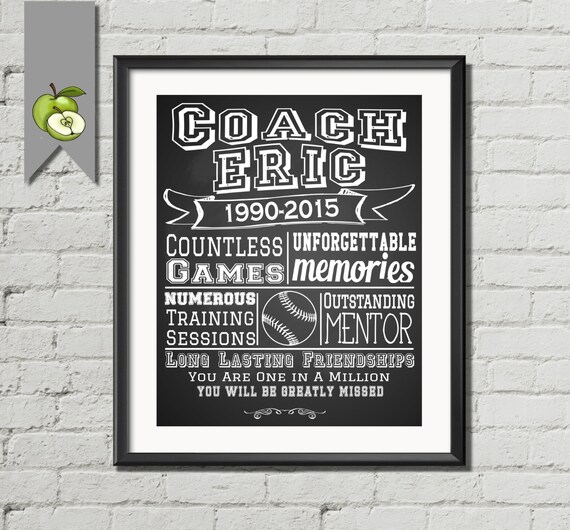 Coach retirement teacher Appreciation gift Girls by ... Coach retirement teacher Appreciation gift Girls by ...