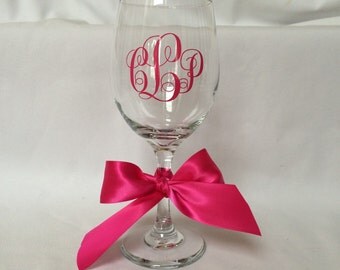 Wine glass personalized, monogrammed wine glass, personalized wineglass, wedding wine glass, girls gift, wineglass for bridesmaids