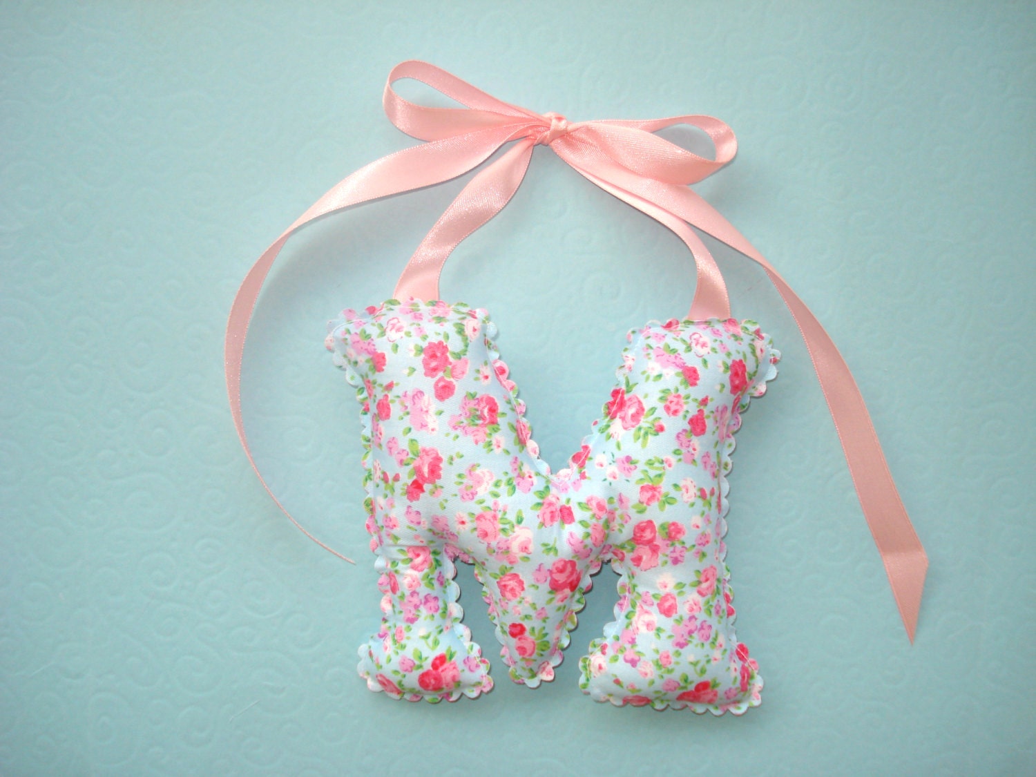 55 Monogram fabric letters for nursery room / nursery