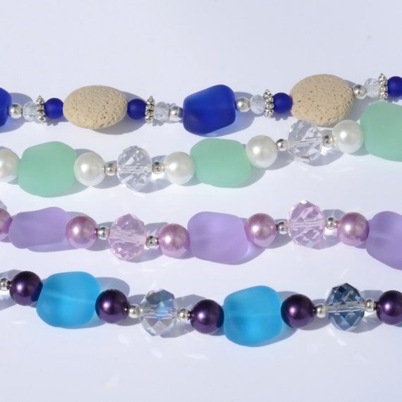 Designer Turquoise Bay Beads Mix 8 40pcs 1029mm