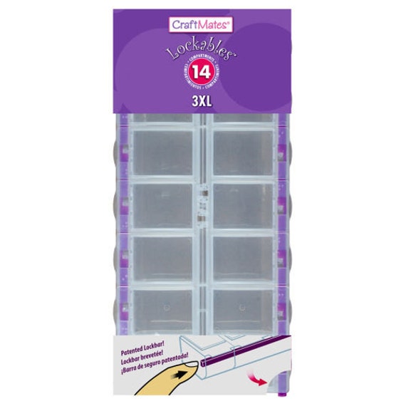Craft Mates Lockables 3XL Organizer 14 Compartments