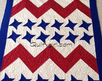 Stars and Stripes Quilt Pattern