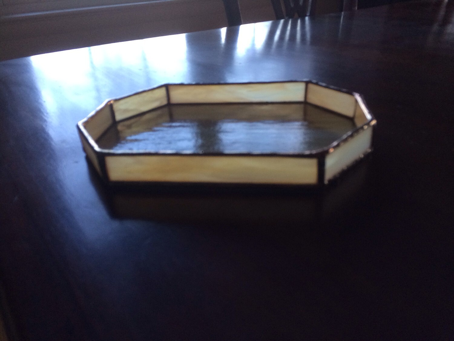 Stained Glass Tray by Handwrought on Etsy