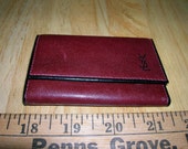 Items similar to Yves Saint Laurent ysl keychain keyring wallet ...  