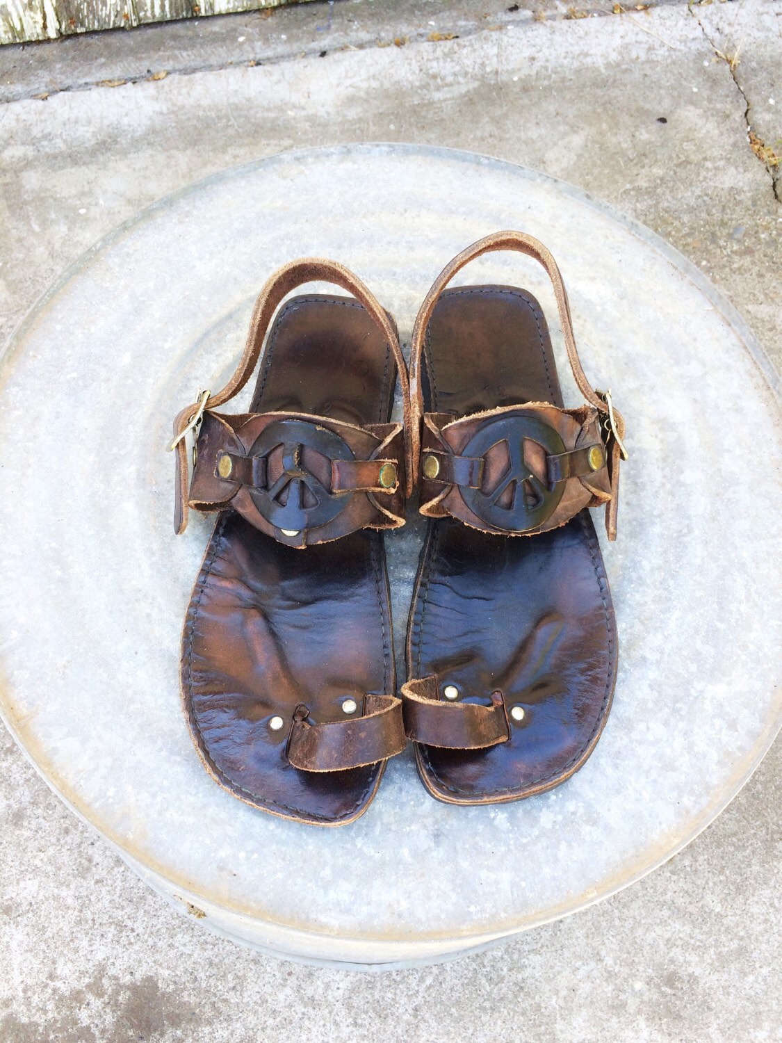 70's tire tread sandals