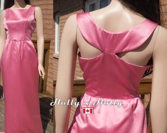 pink bridesmaid dress, Breakfast at tiffany dress, Audrey hepburn dress, vintage dress inspired