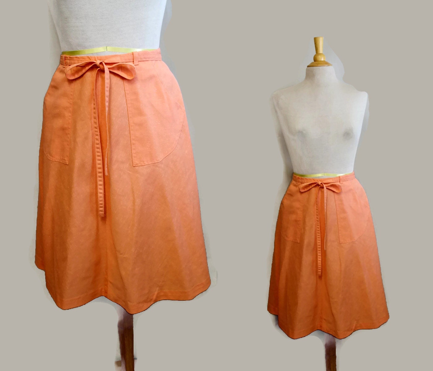 70s wrap skirt