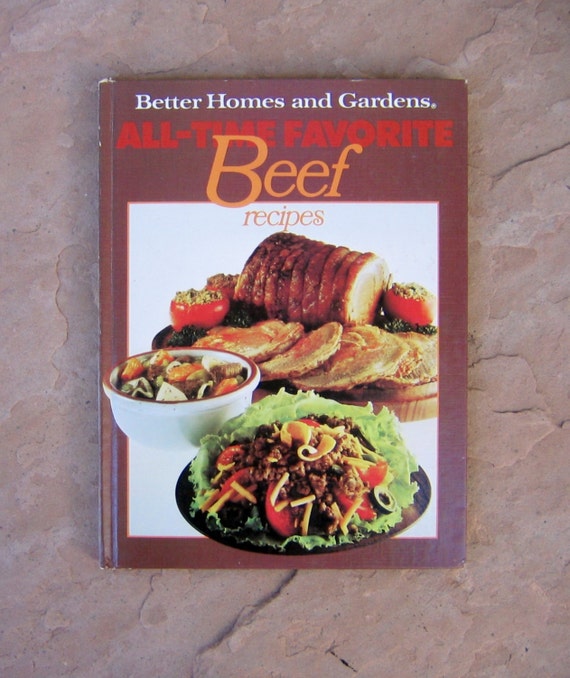 Yummy Coffee Cake Biscuits Herb Breads Bagels by MAsCloset ... Beef Cookbook Better Homes and Gardens All-Time Favorite Beef