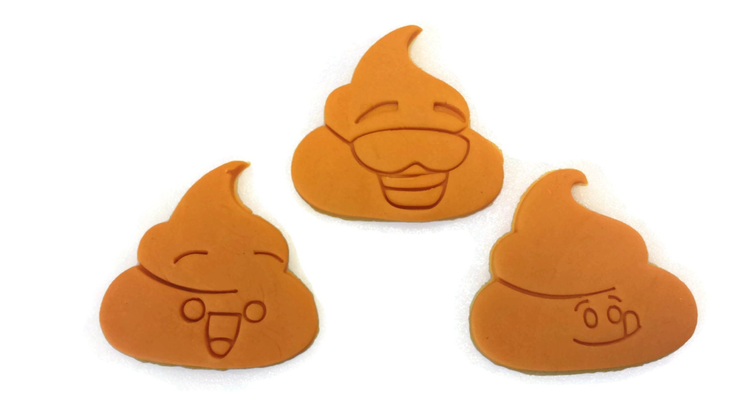 Kawaii Poop Cookie Cutter Set