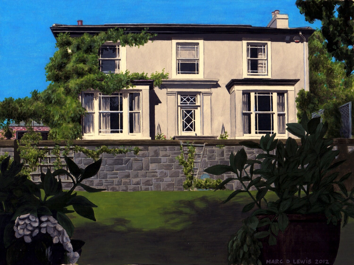 LIVERPOOL/ MERSEYSIDE ART Oxton Village House Wirral