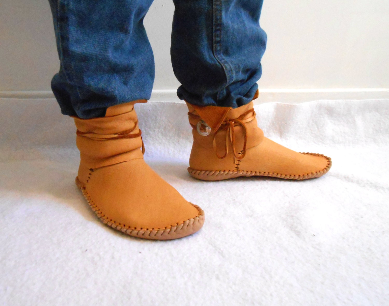 custom handmade moccasins