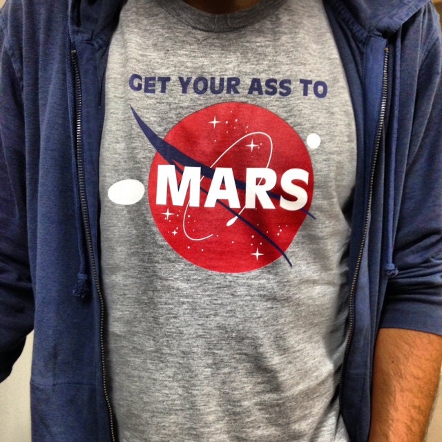 mars perseverance tshirt