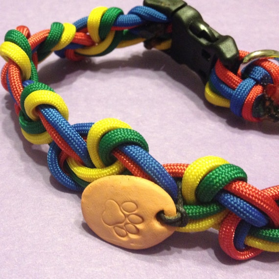 Calming Aromatherapy Dog Collar by VioletBreathReiki on Etsy