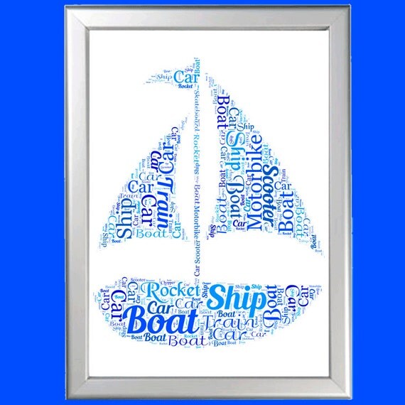 sailboat text art