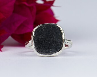 Colette Circle Stud Chalcedony Blue main image 1