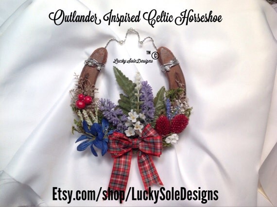 outlander inspired scottish by luckysolehorseshoes on etsy outlander inspired scottish by luckysolehorseshoes on etsy