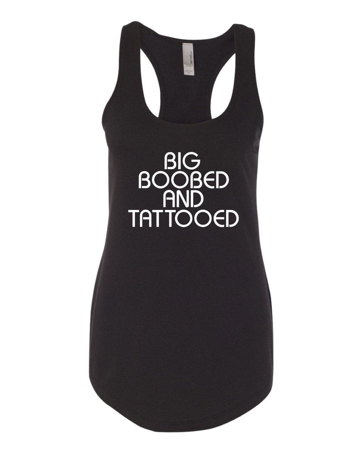 big boobed and tattooed workout tank racerback tank big boobed and tattooed workout tank racerback tank