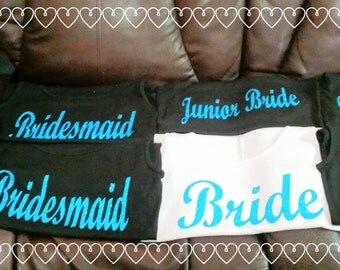 bridal party tanks