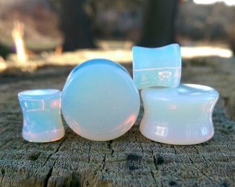 Opalite Plugs (Select Your Size)