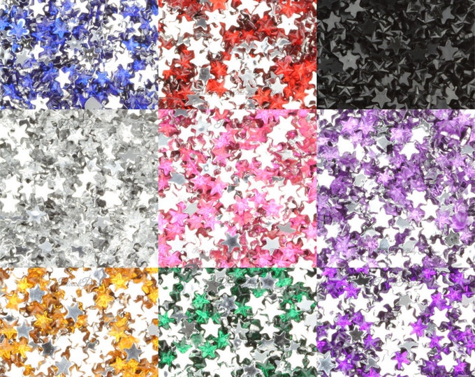 Crystal Star Rhinestone Gems Flat Back Face Art Nail Art Scrapbook Phone Decoration 3mm