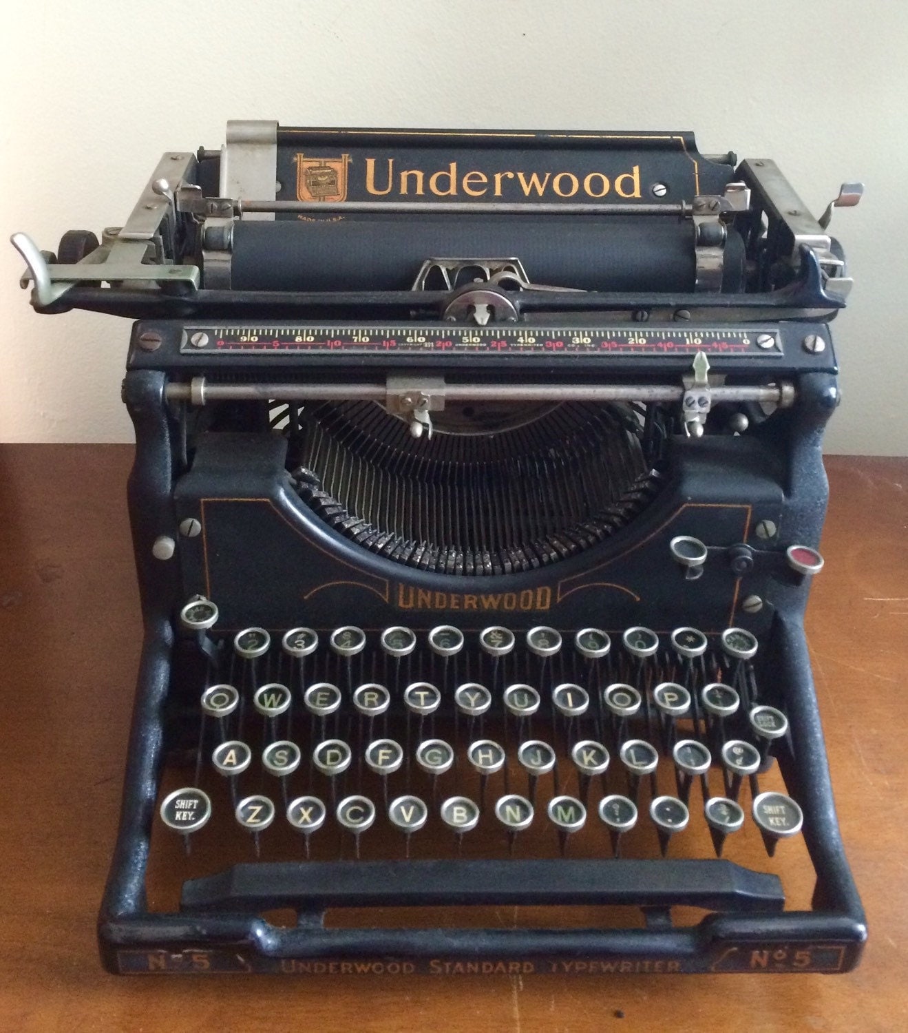 Working Underwood No. 5 typewriter oldschooltypers