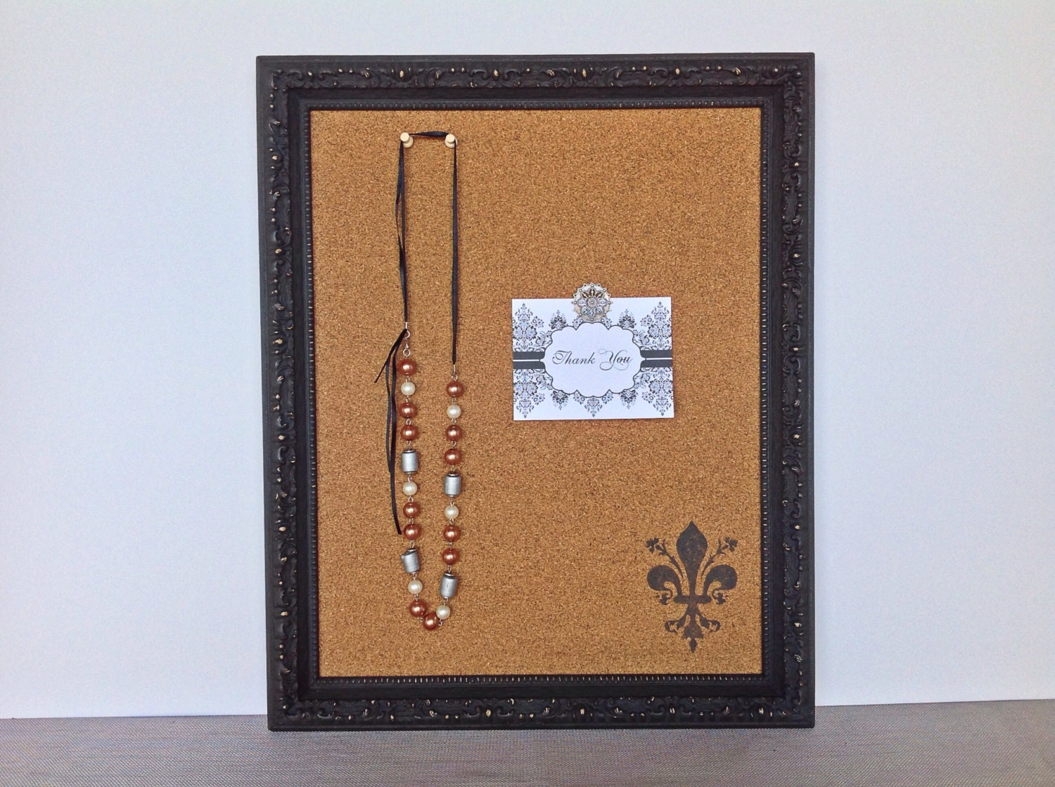Message board framed cork bulletin board by YouMatterDesigns