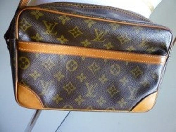 Louis Vuitton Malletier rectangular handbag bag purse LV