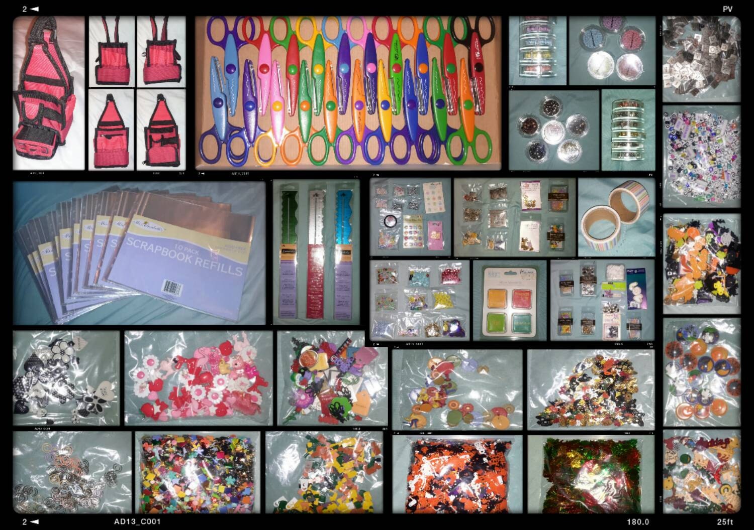 HUGE Mixed Lot Scrapbook/Craft Supplies NEW & USED by YoBettie